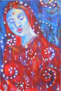 1-Painting by Lucy H Pearce - The Mother