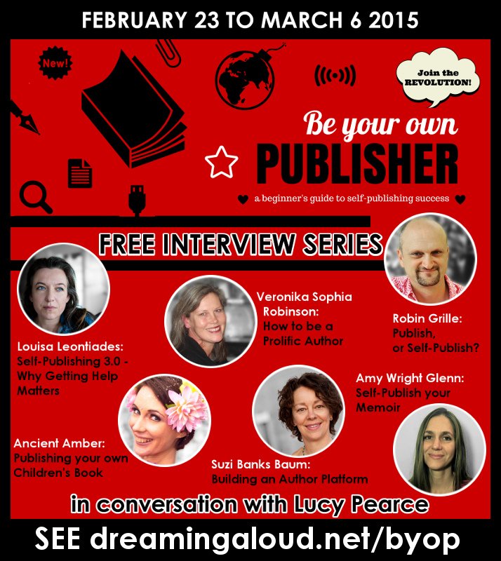 Be your own Publisher e-course: Free Promotional Interview Series